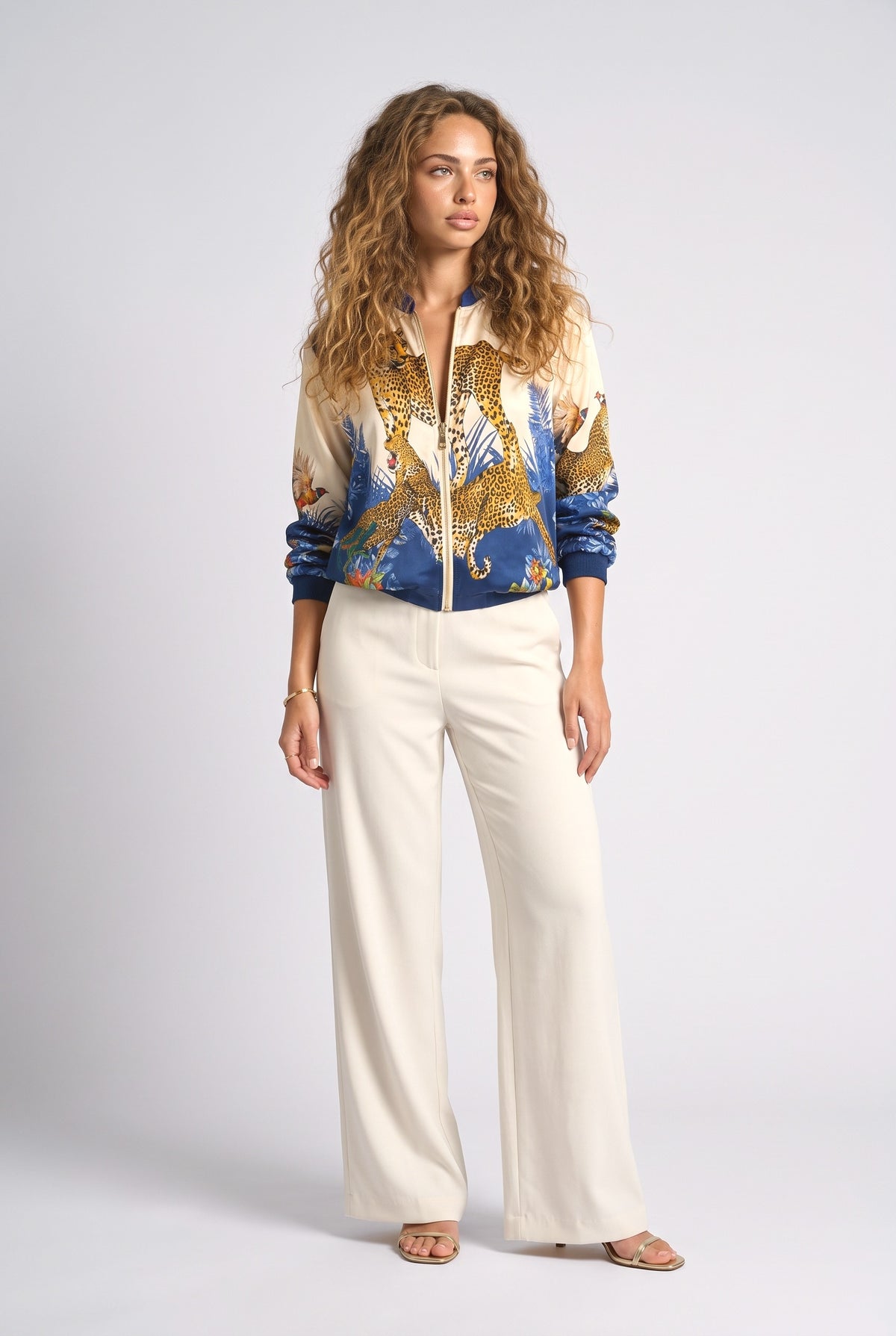 Long Sleeve Top, blue top