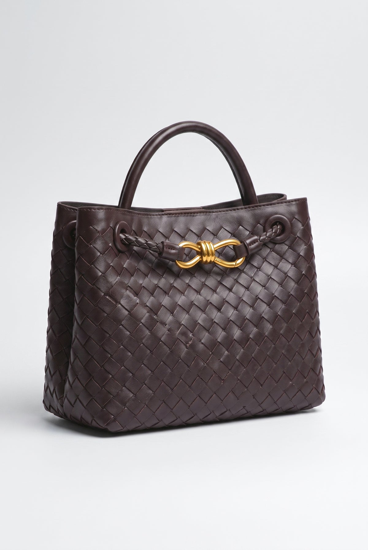 Handmade Woven Bag, chocolate