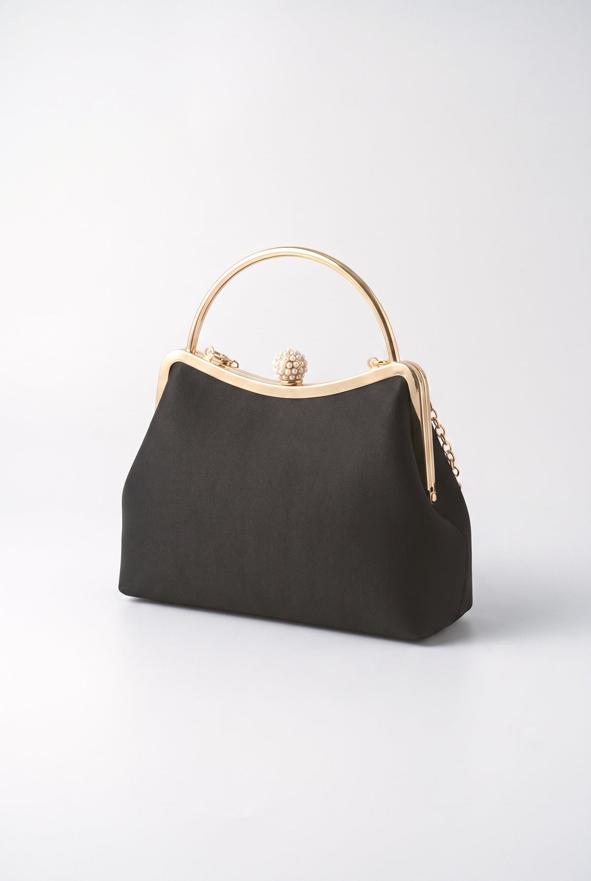 Shiny Handbag Chain Bag, gold