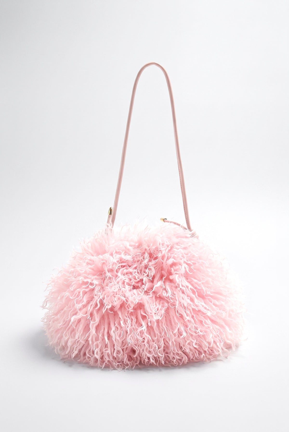 Fluffy Cloud Bag, pink
