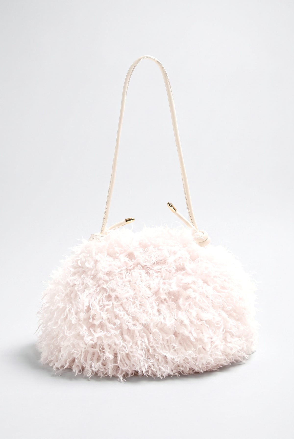 Fluffy Cloud Bag, white