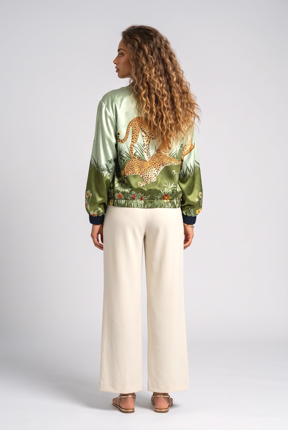 Long Sleeve Top, back view