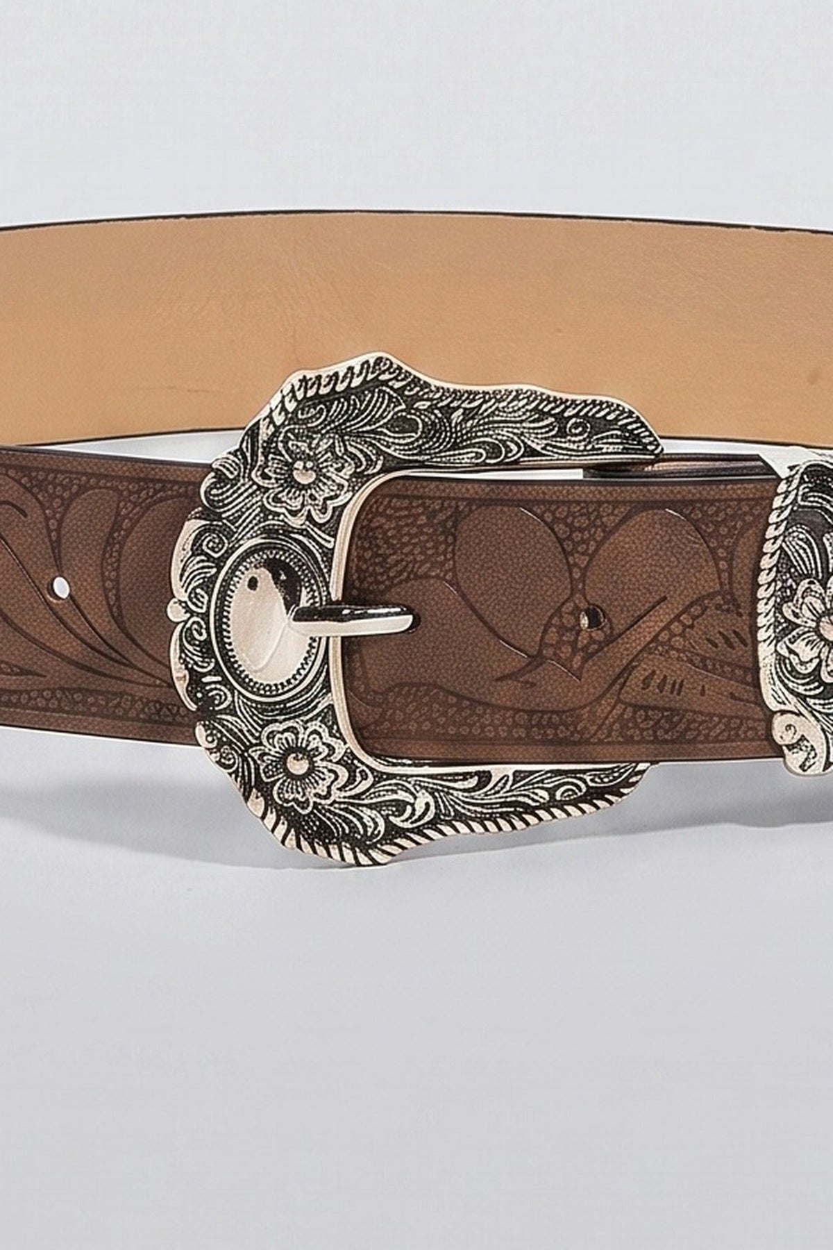 Printed Pattern Belt, fabric detail