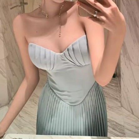Party Strapless Ruched Short Homecoming Dress