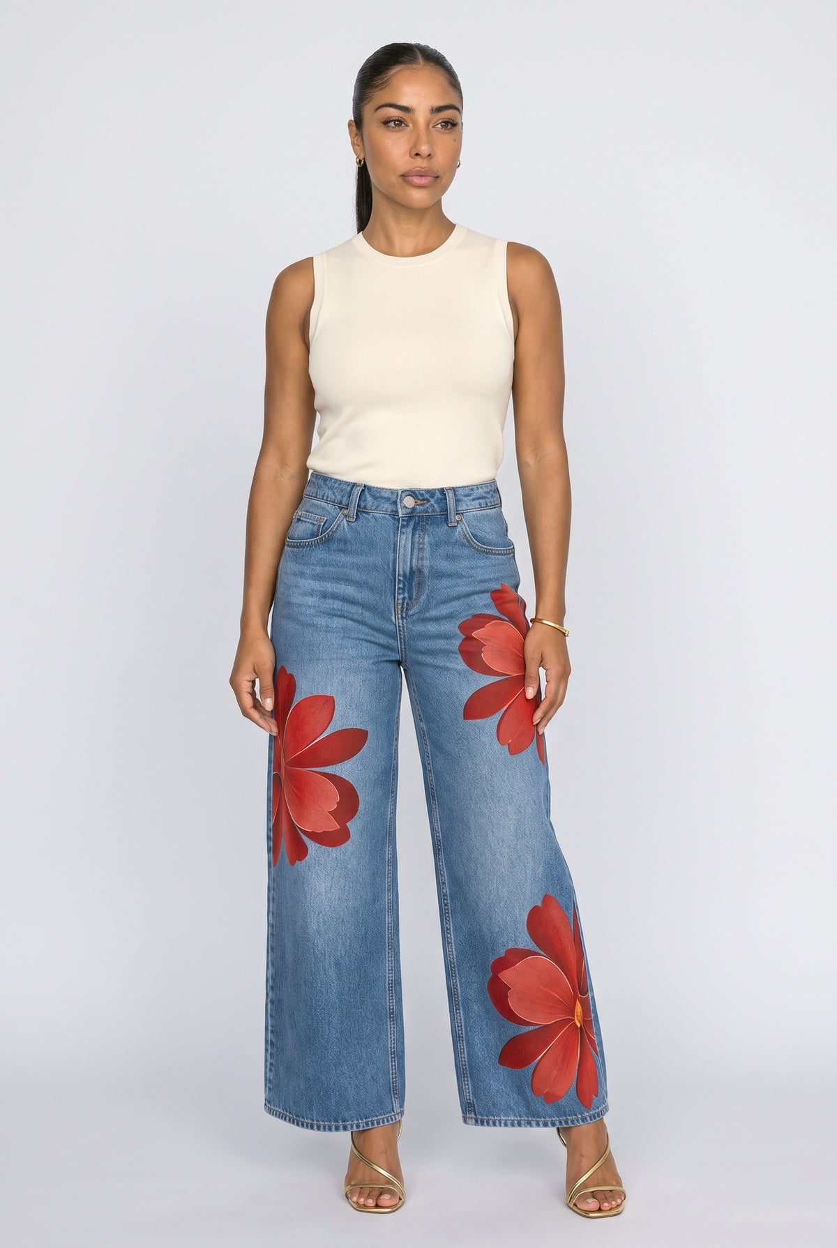 Floral Women's Jeans