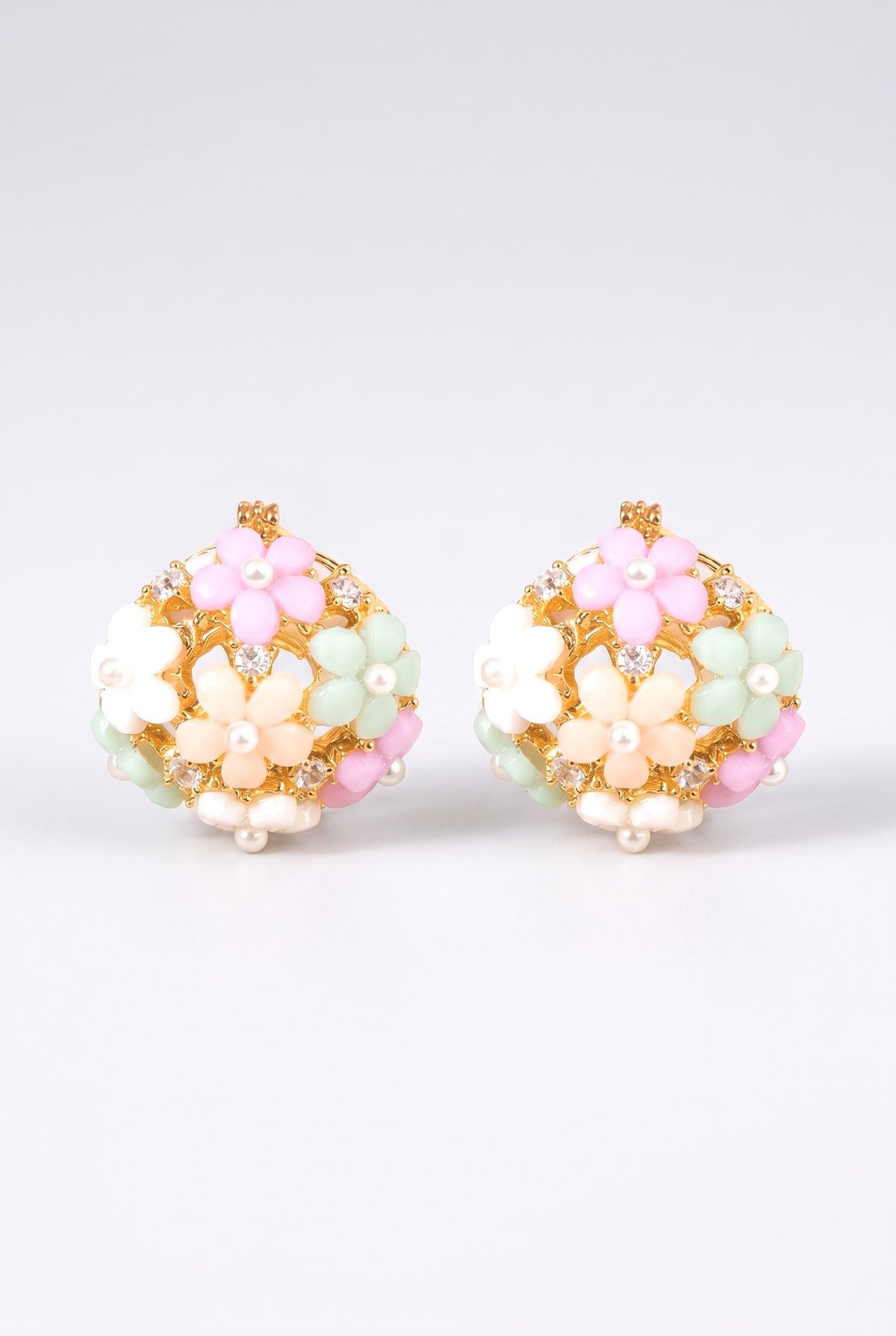 Floral Stud Earrings