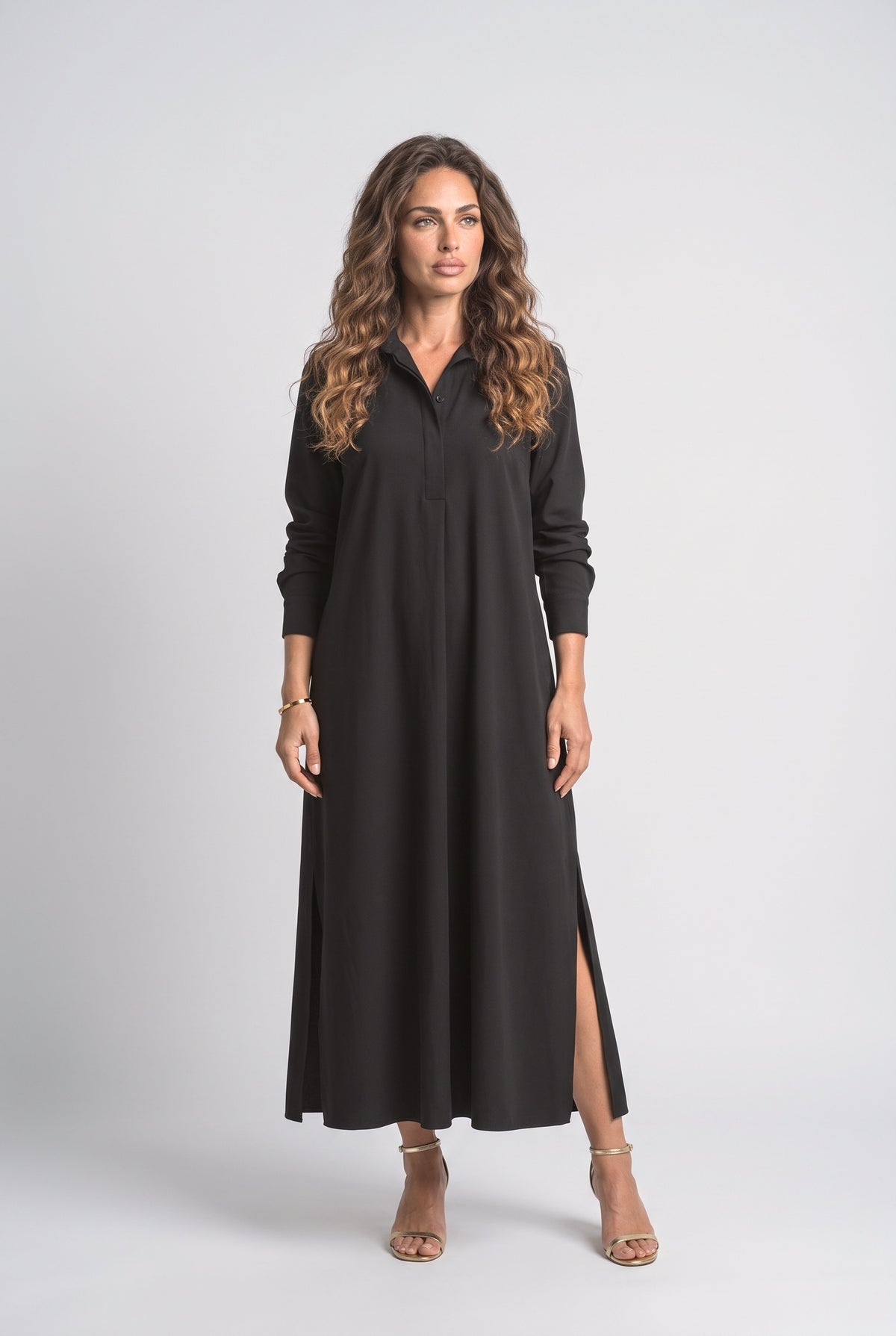 Slit Maxi Dress