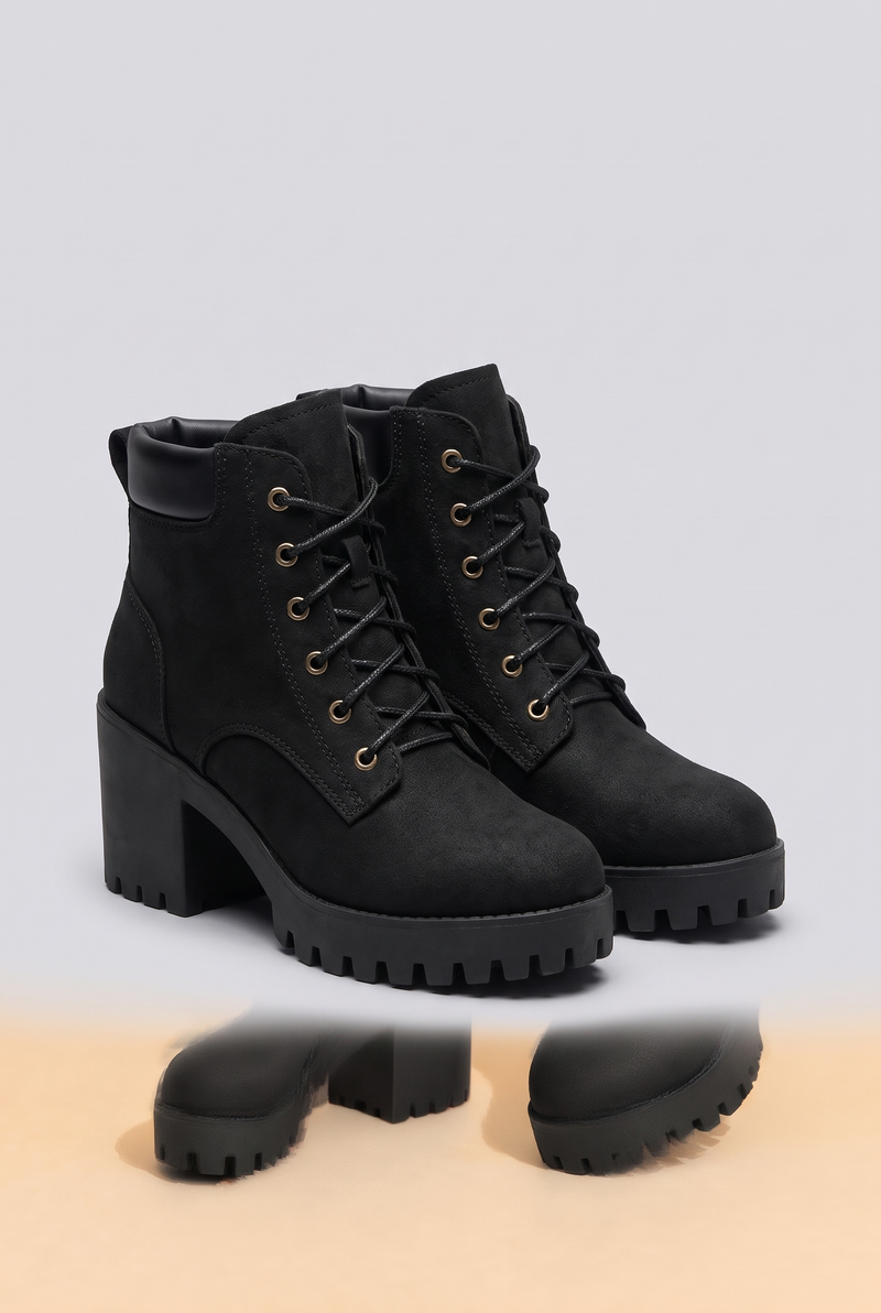 Black Combat Boots