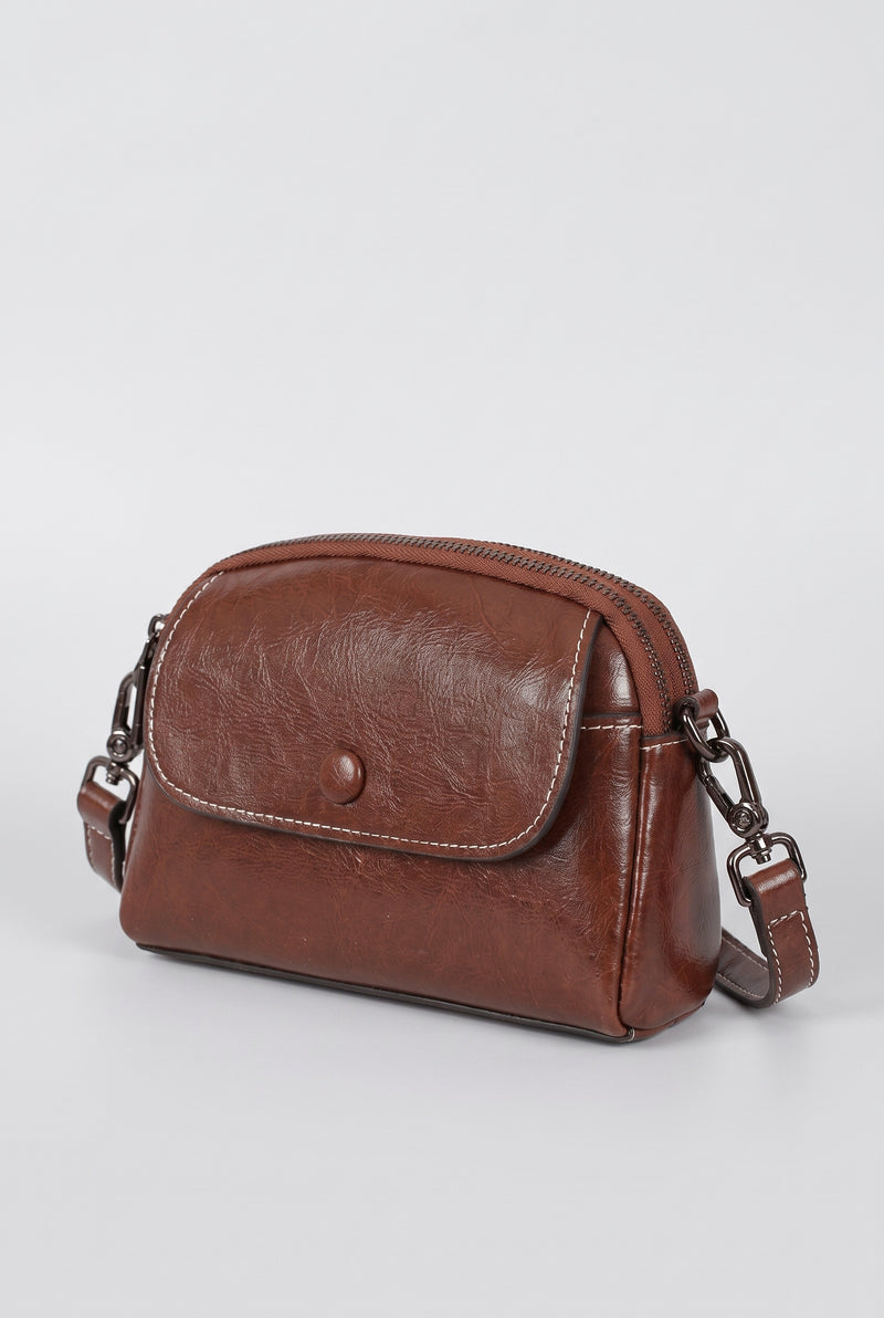 Chocolate Caramel Brown Shoulder Bag
