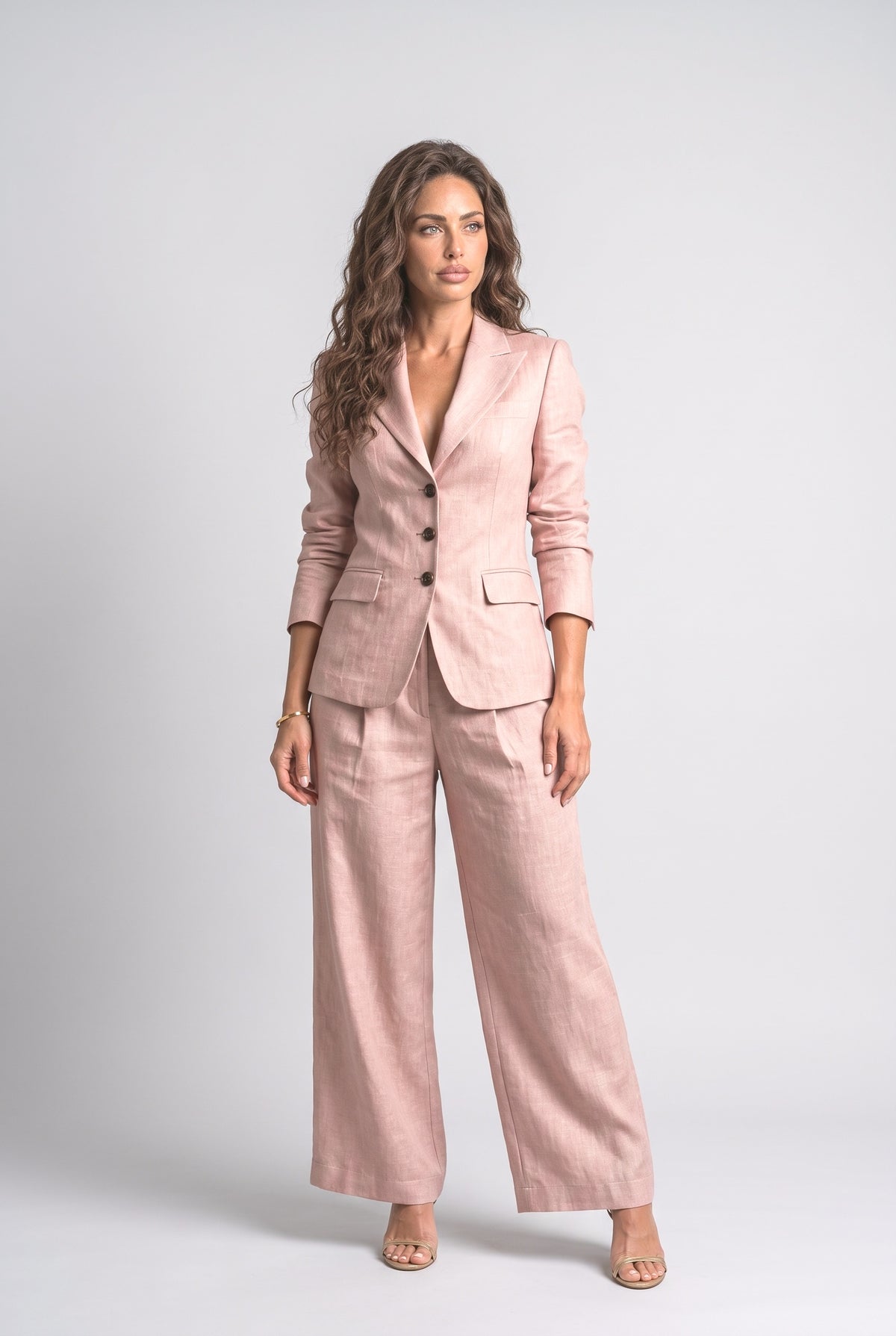 Pleated Two Piece Outfit