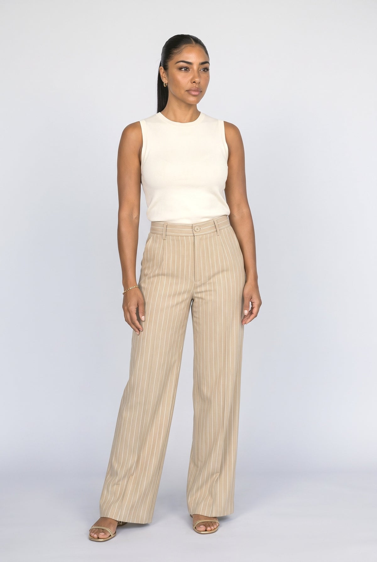 Striped Women's Trousers