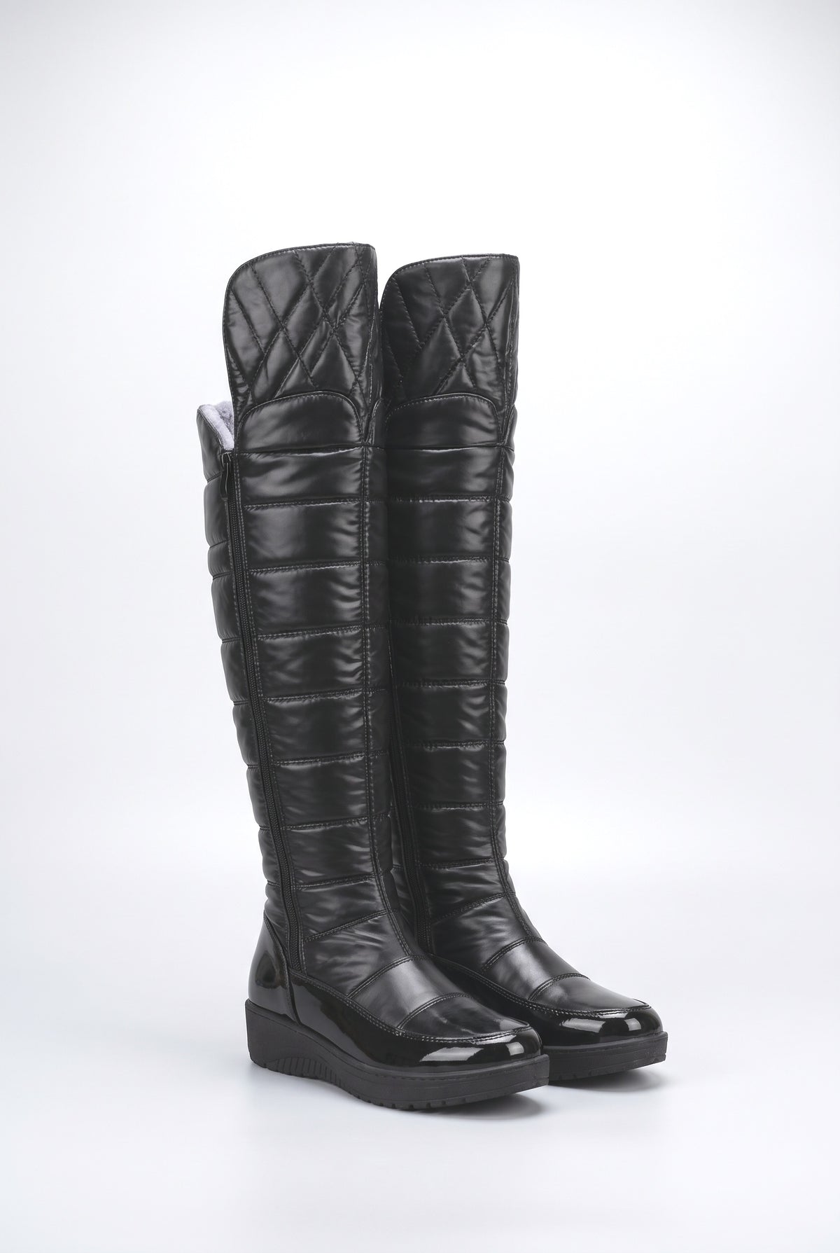 Black Over the Knee Boots, Black