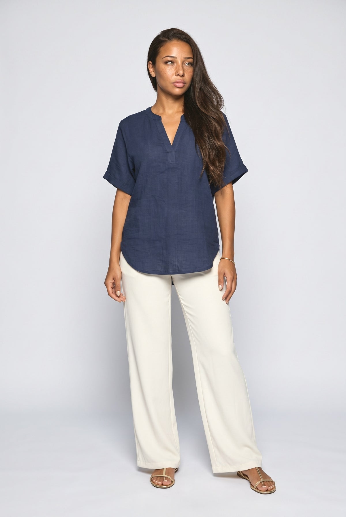 V-Neck Blouse