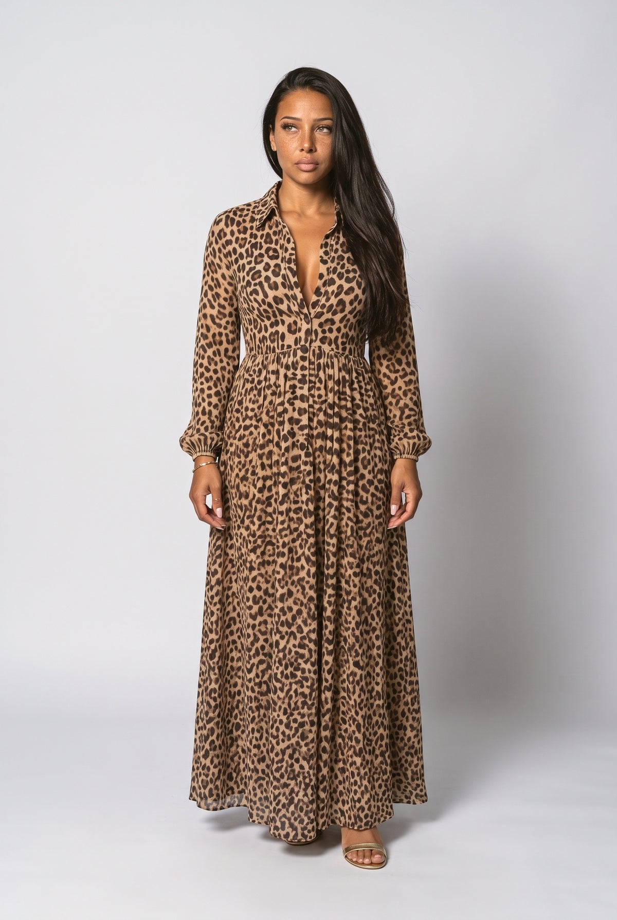 Leopard Maxi Dress