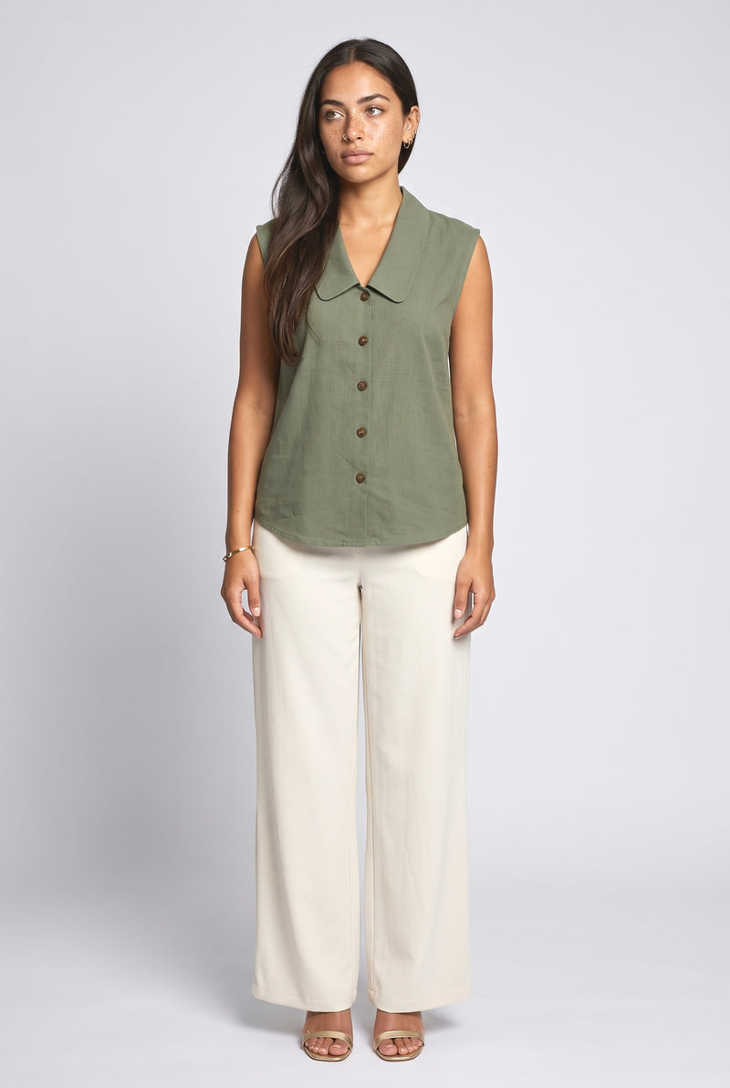 Olive Blouse