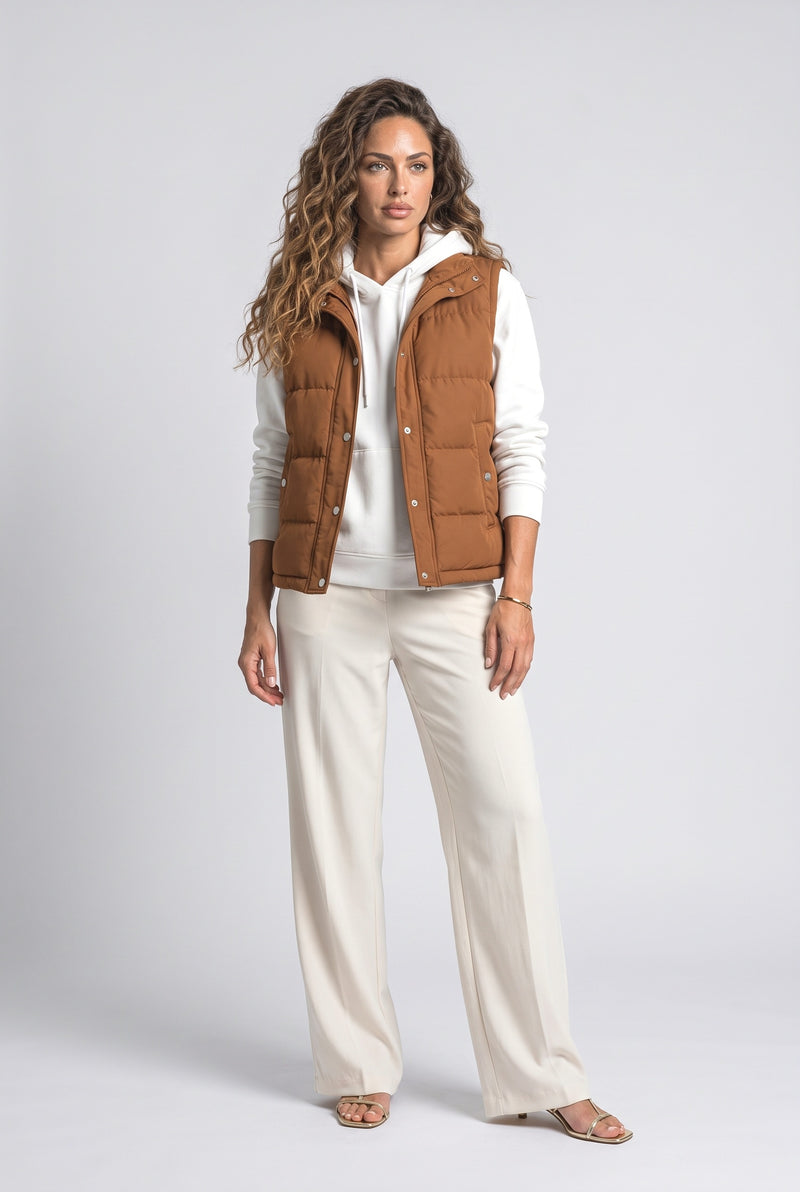 Caramel Bomber Jacket