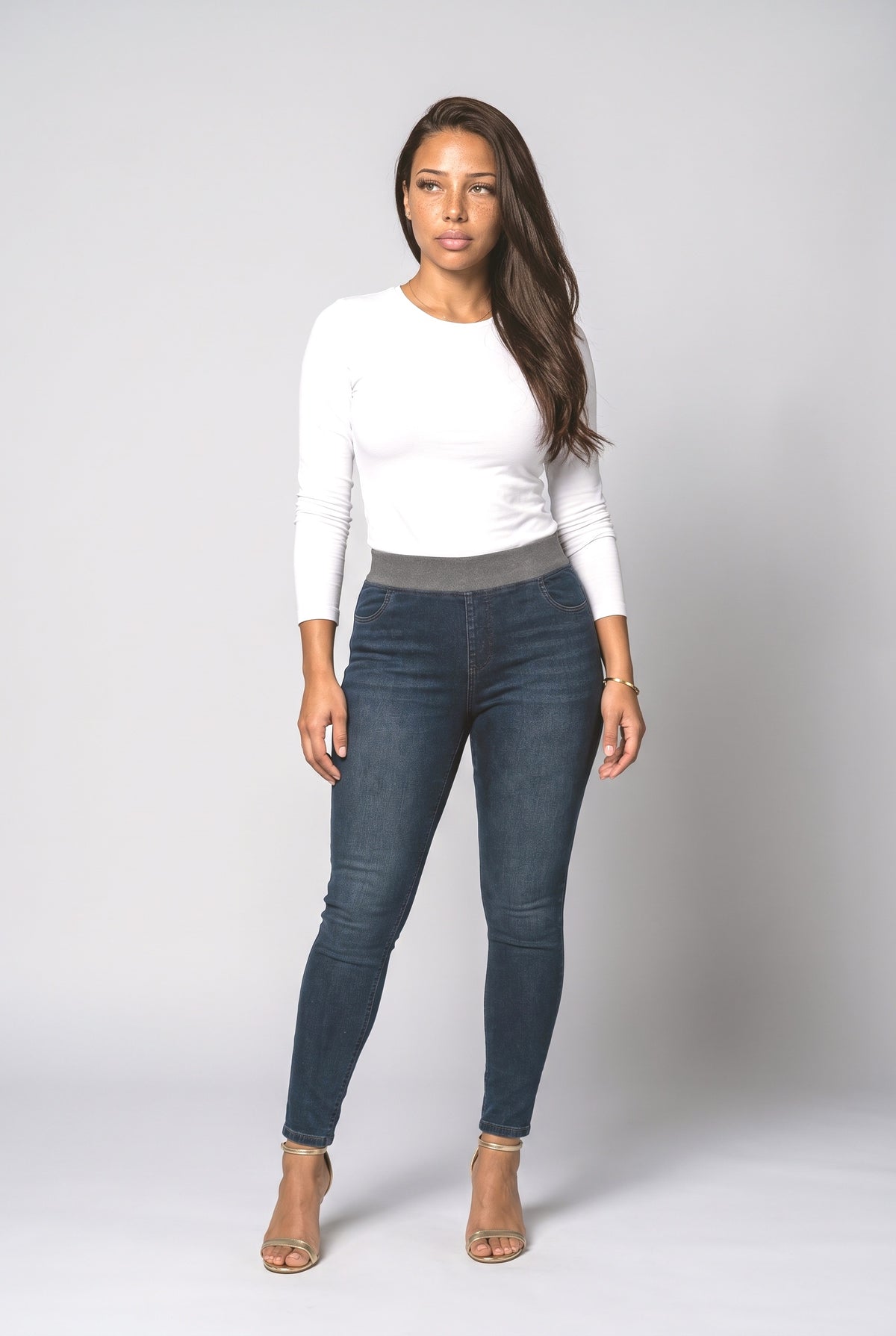 Blue Women's Jeans, Dark Blue
