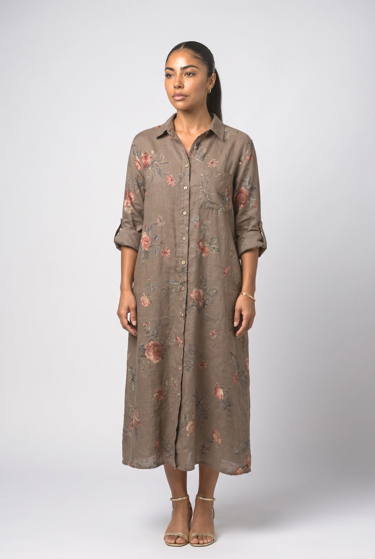 Floral Midi Dress