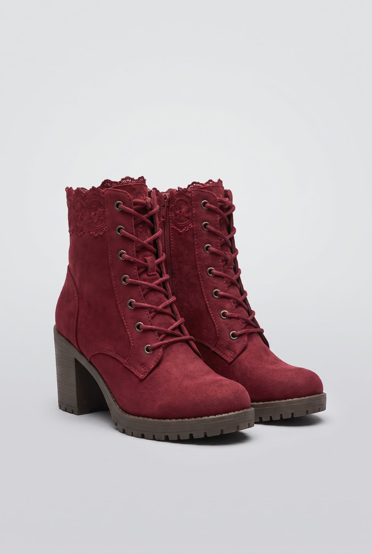 Lace Ankle Boots