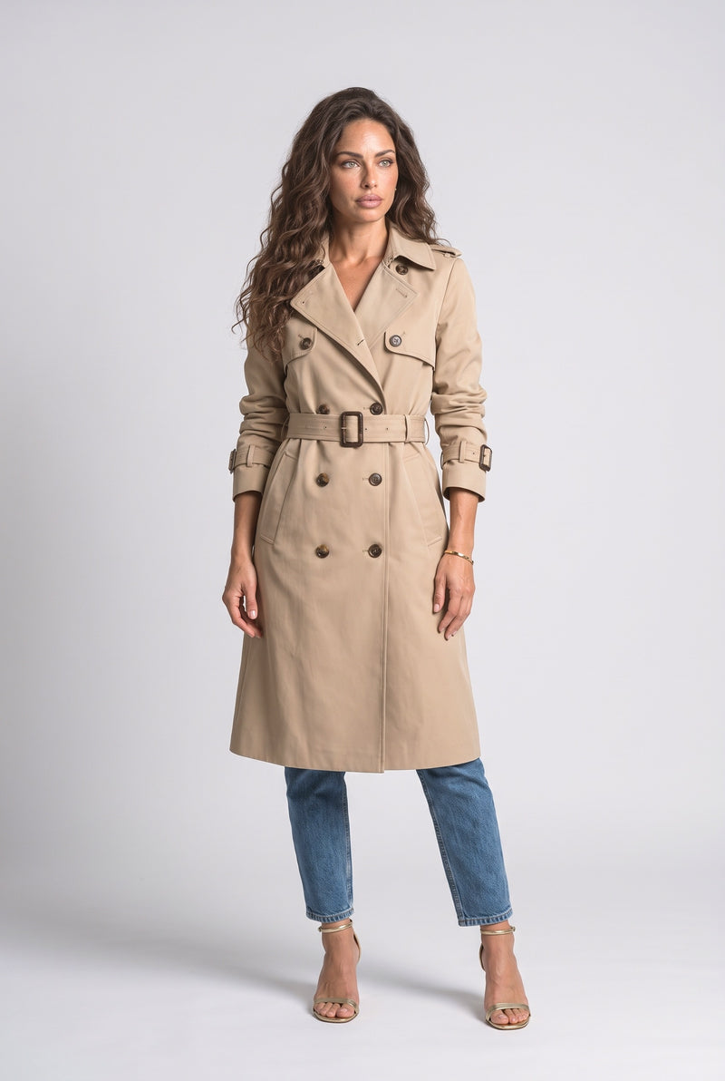Khaki Trench Coat