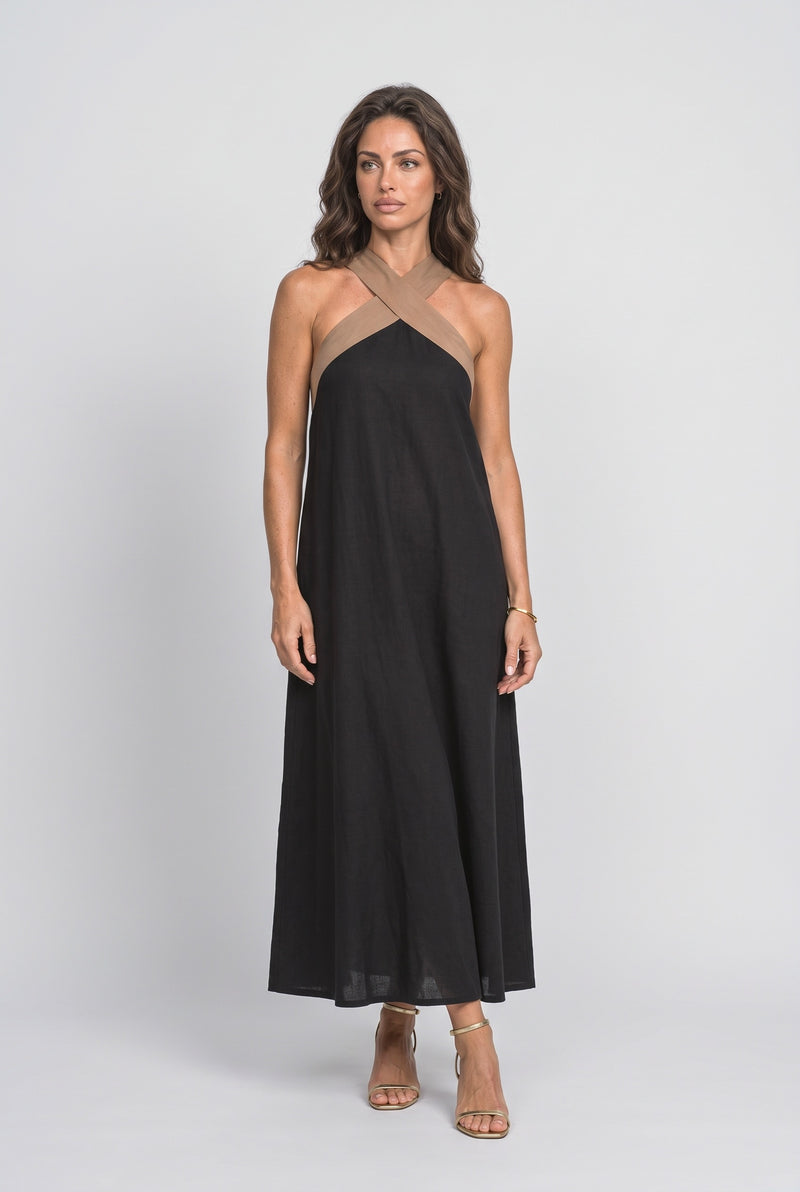 Halter Neck Beach Dress