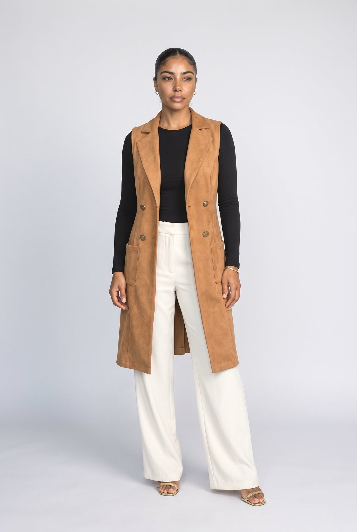 Sleeveless Bomber Jacket