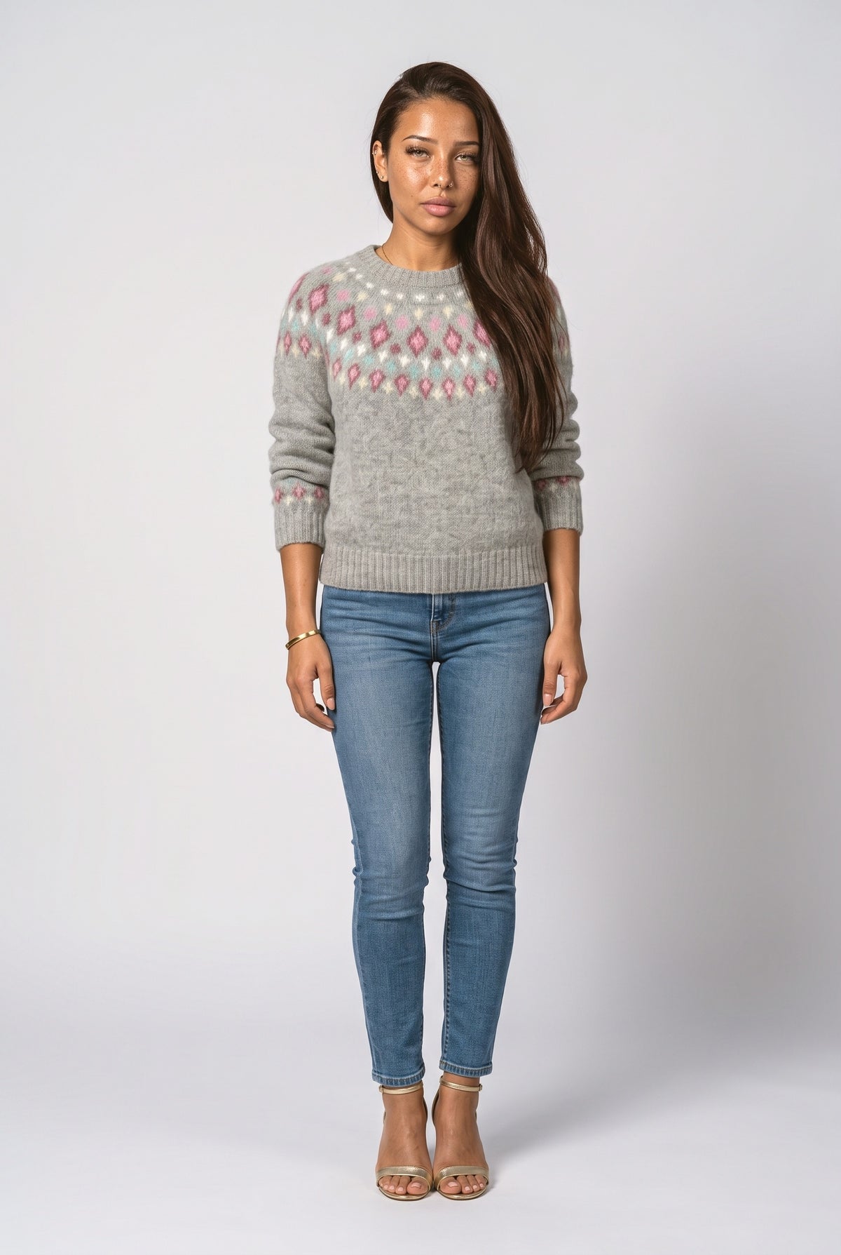 Crew Neck Pullover Sweater