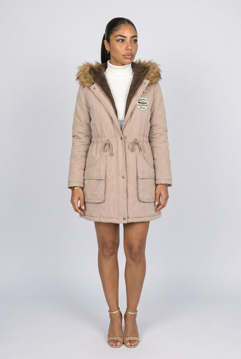 Khaki Green Wool Coat