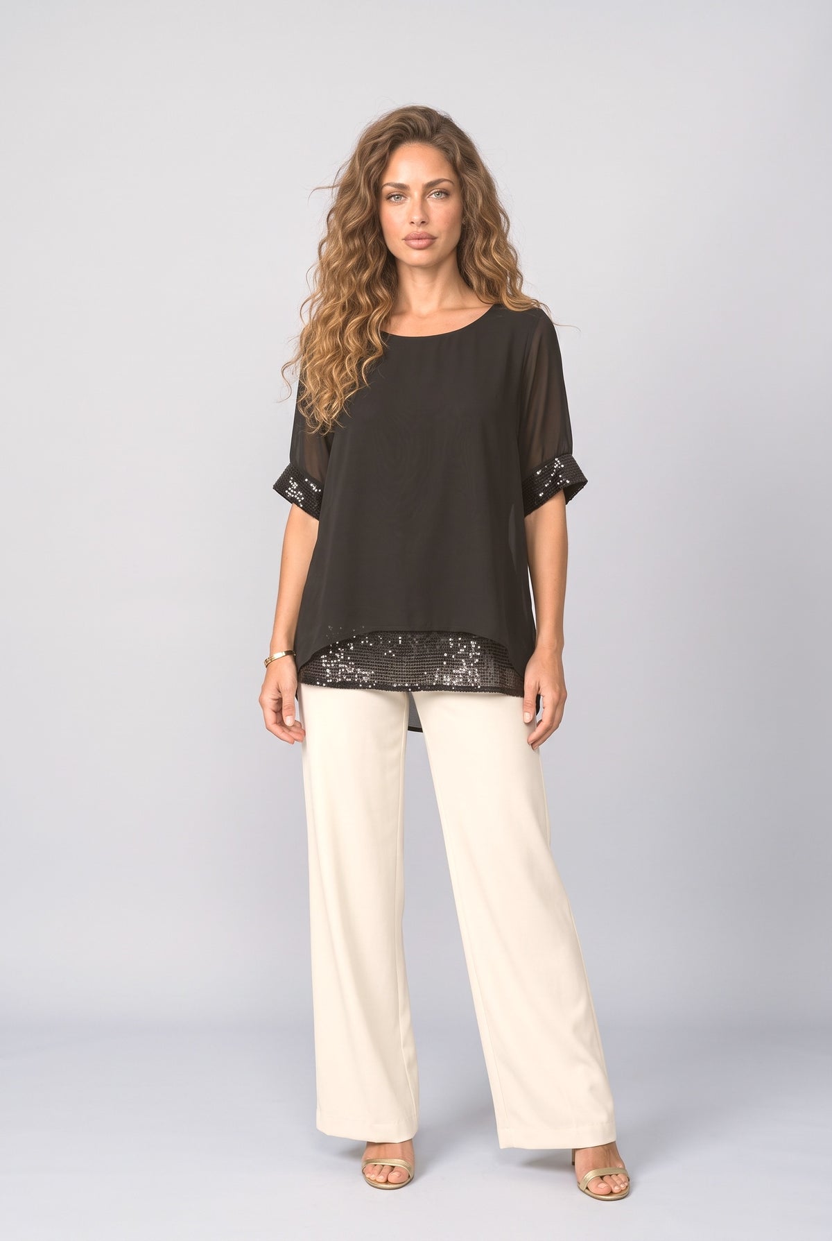 Sequin Blouse