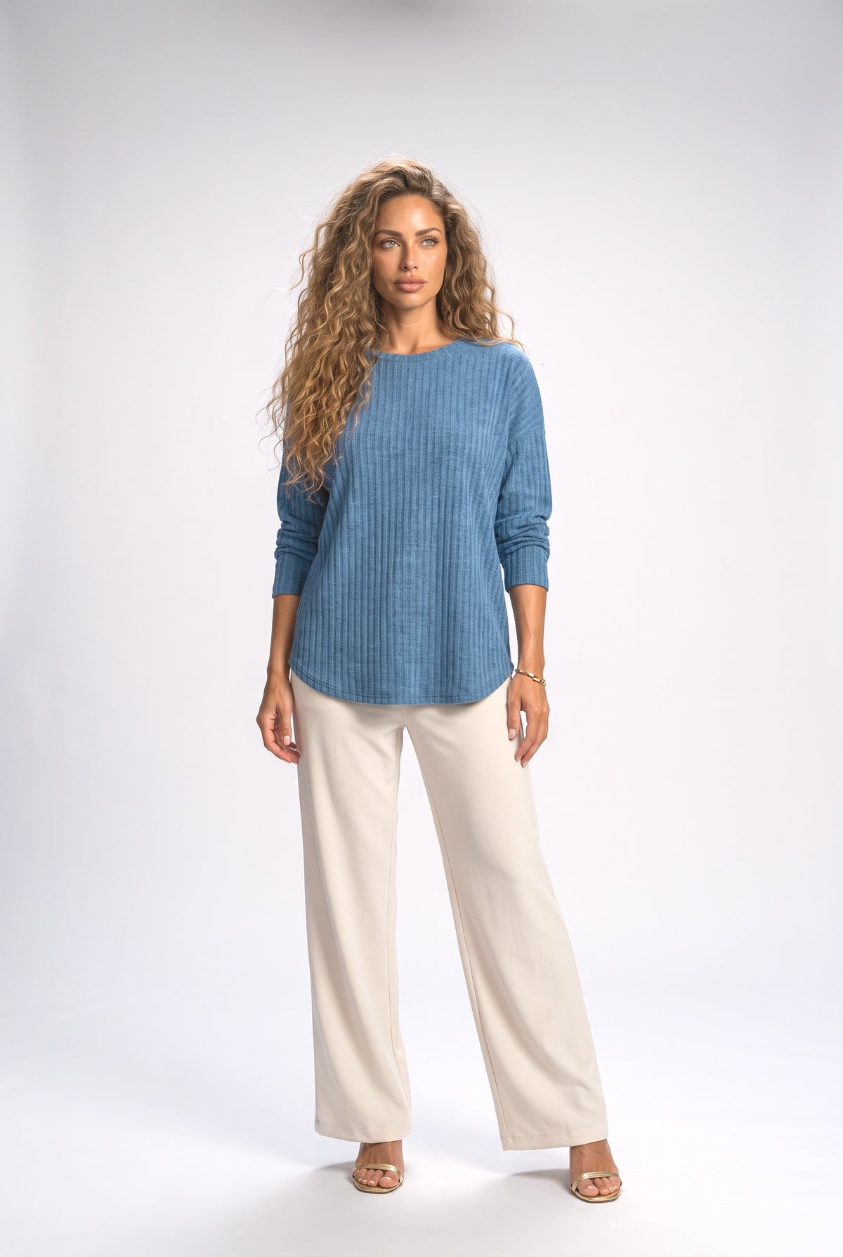 Crew Neck Oversized Sweater