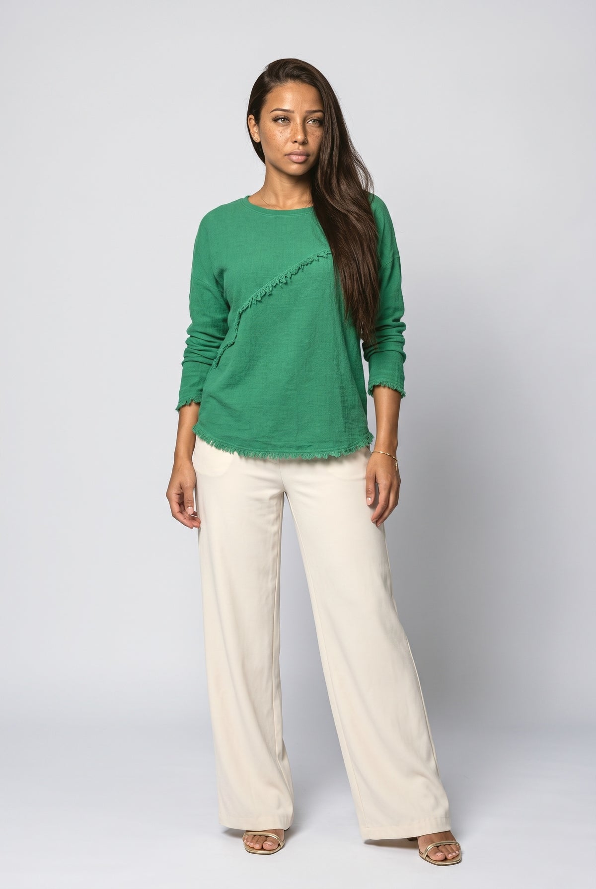 Fringe Pullover Sweater