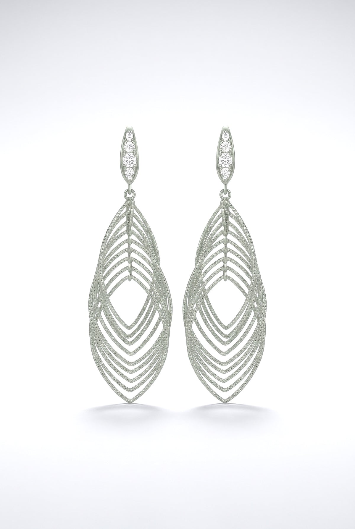 Silver Stud Earrings, Silver