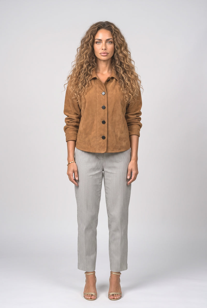 Brown Denim Jacket