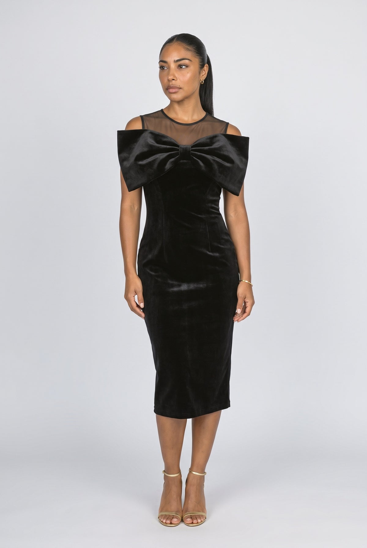 Black Cocktail Dress, Black