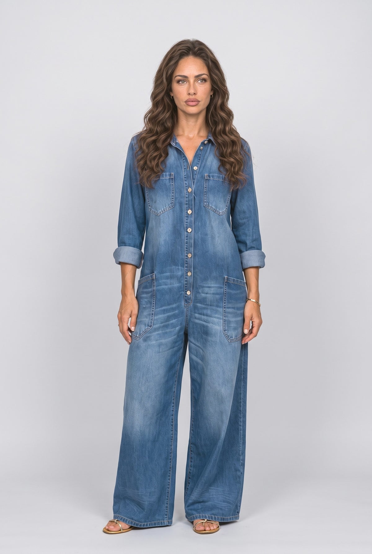 Denim Jumpsuit