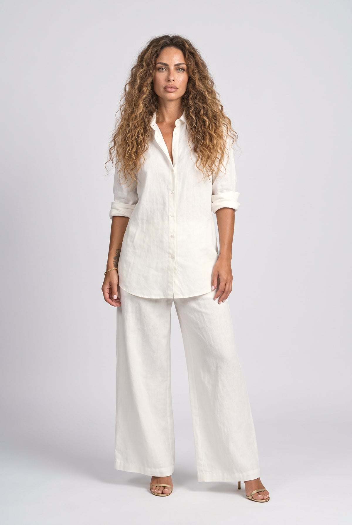 Linen Two Piece Outfit