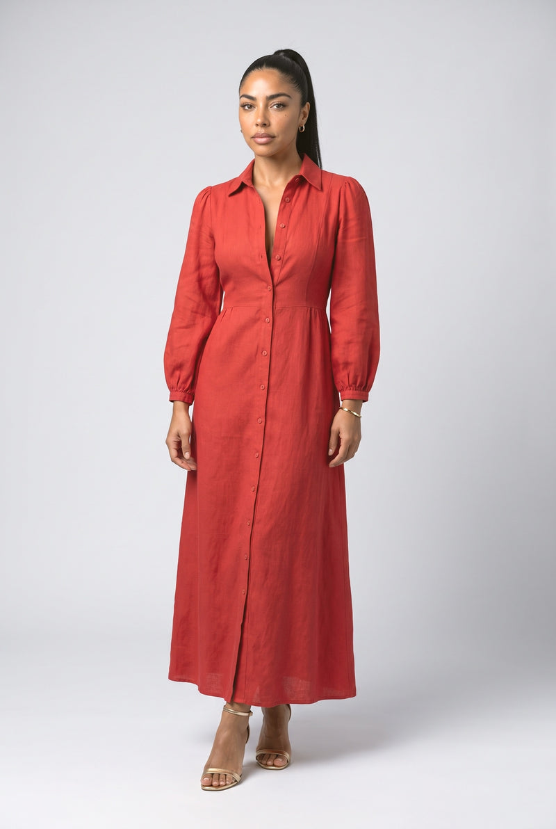 Red Maxi Dress
