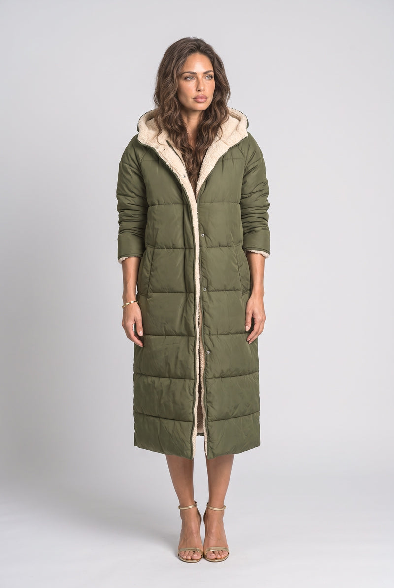 Army Green Winter Coat