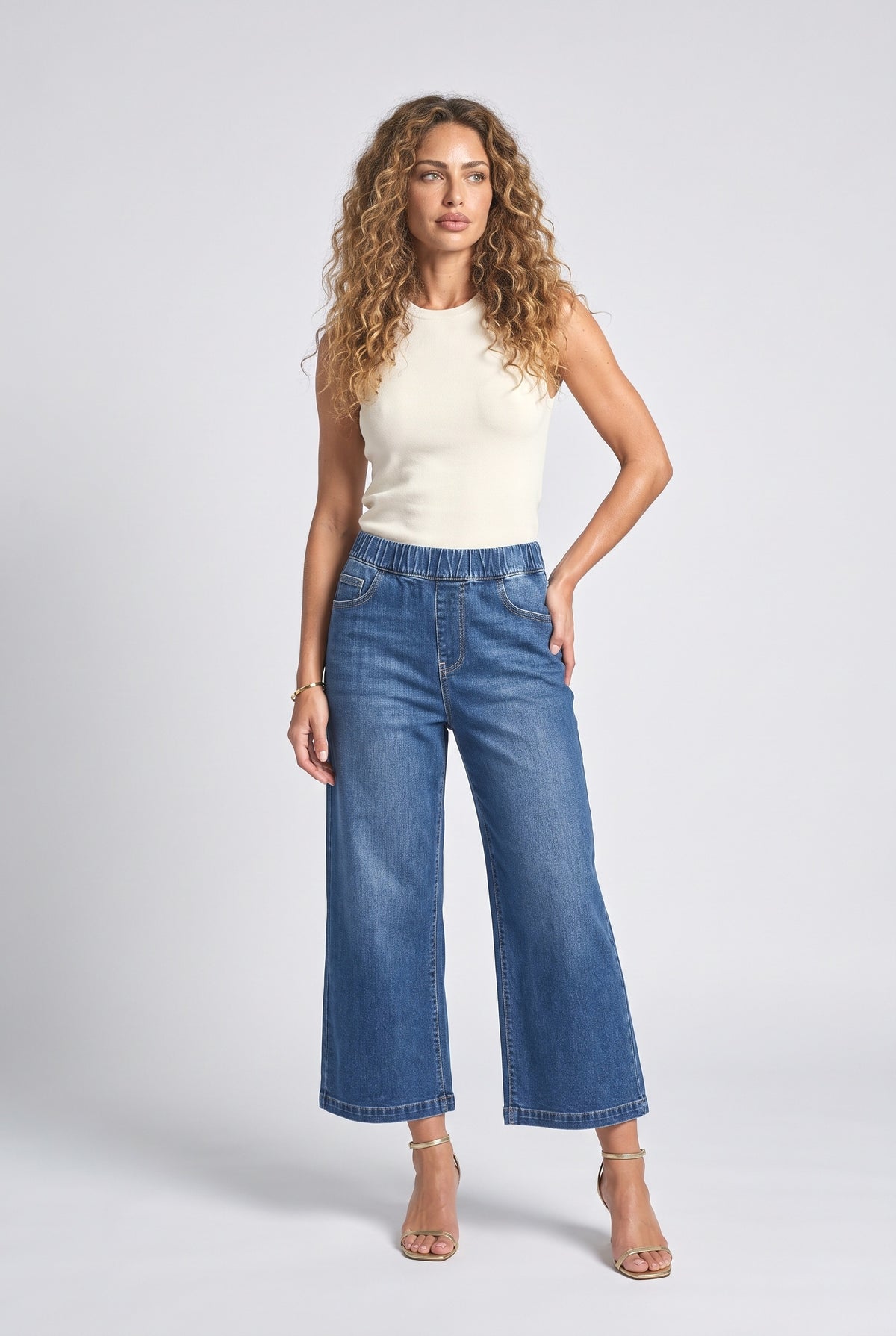 Blue Denim Women's Jeans, Blue