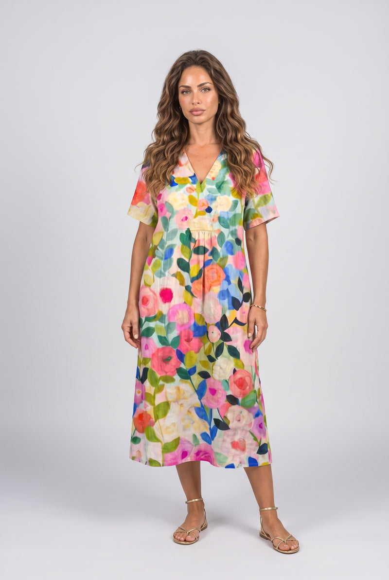 Floral Midi Dress
