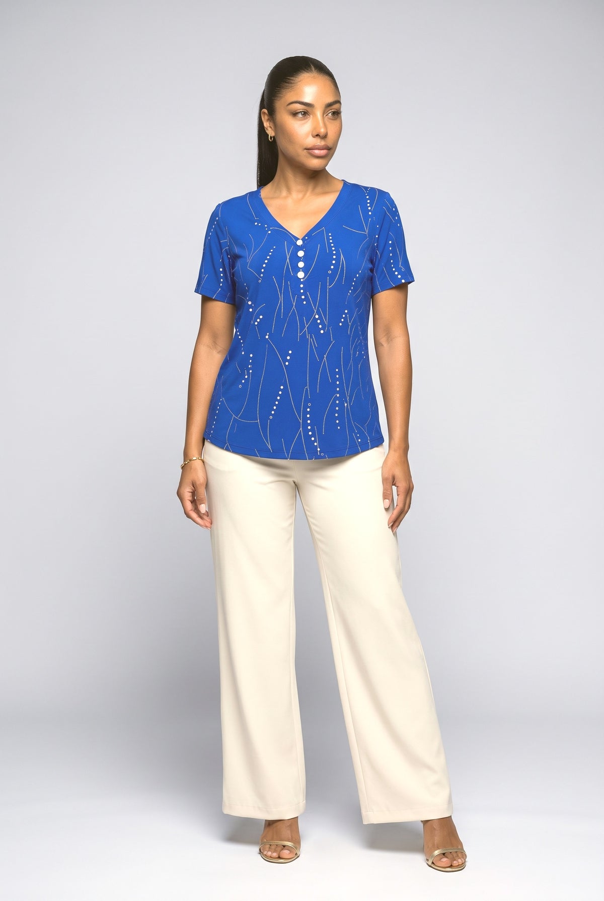 V-Neck Blouse