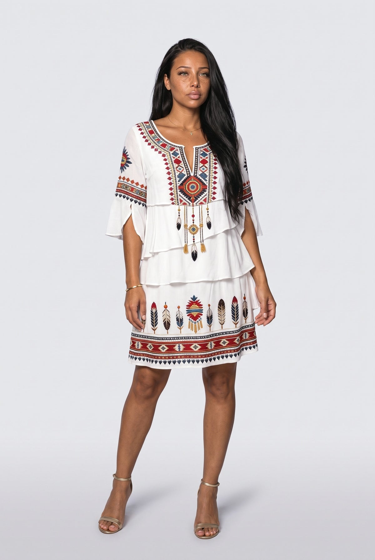 Tiered Maxi Dress