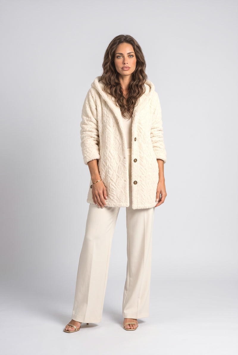Knit Fleece Jacket