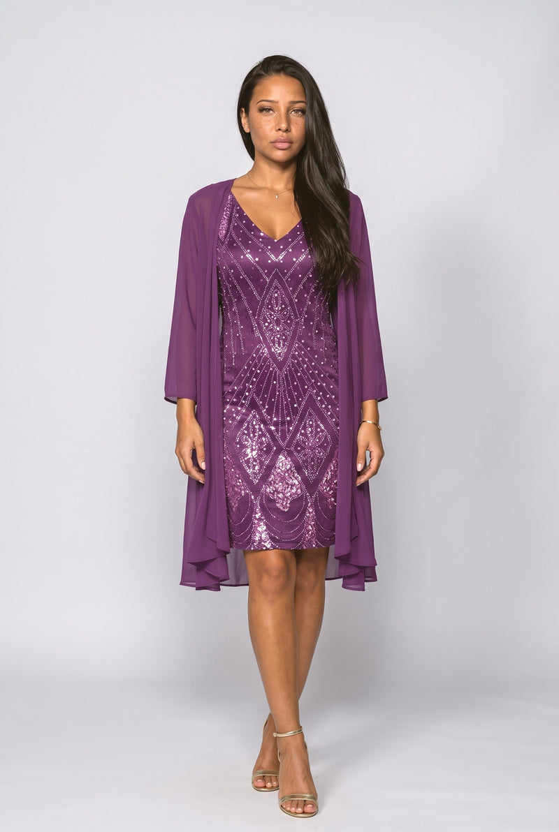 Sequin Cocktail Dress