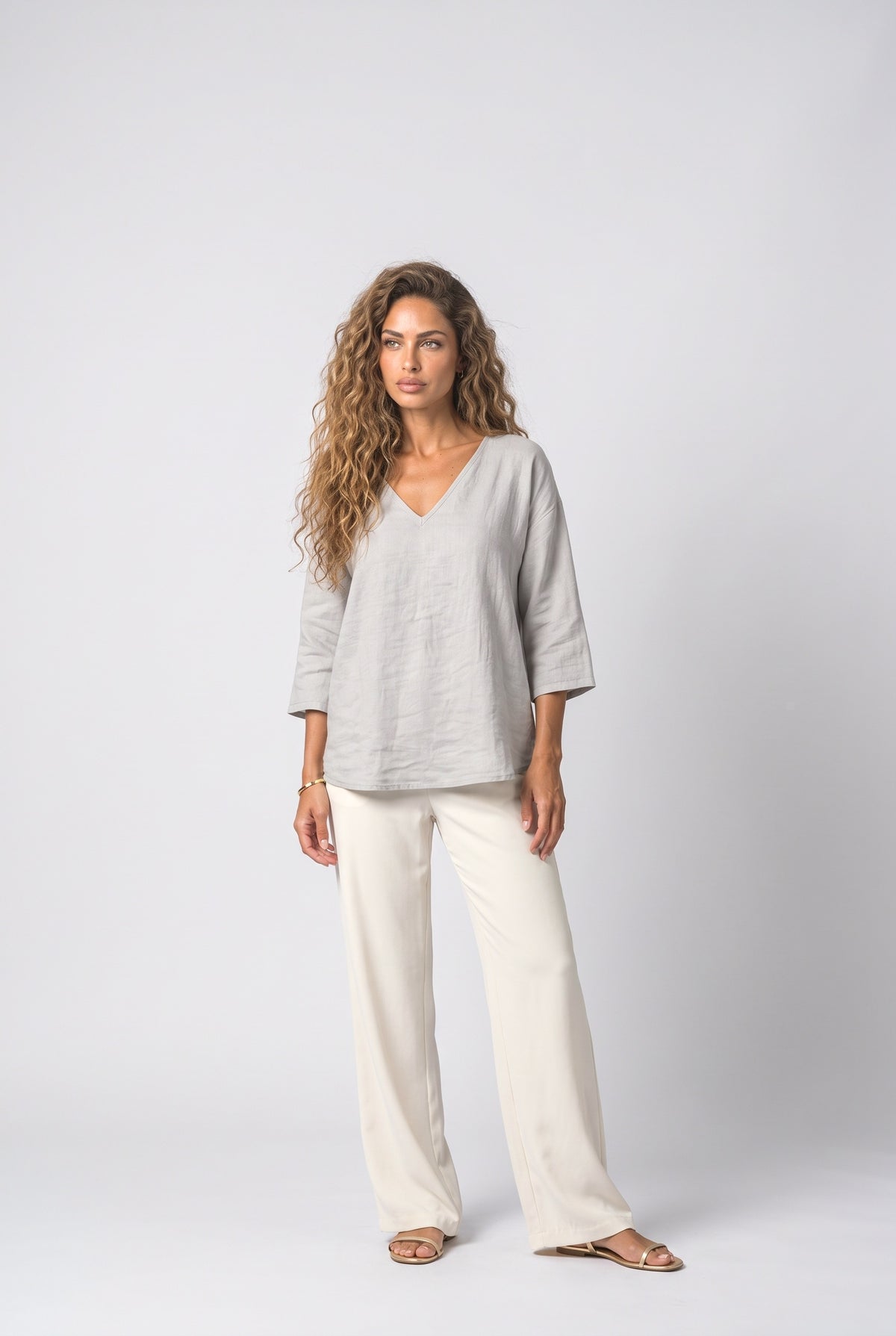 V-Neck Blouse