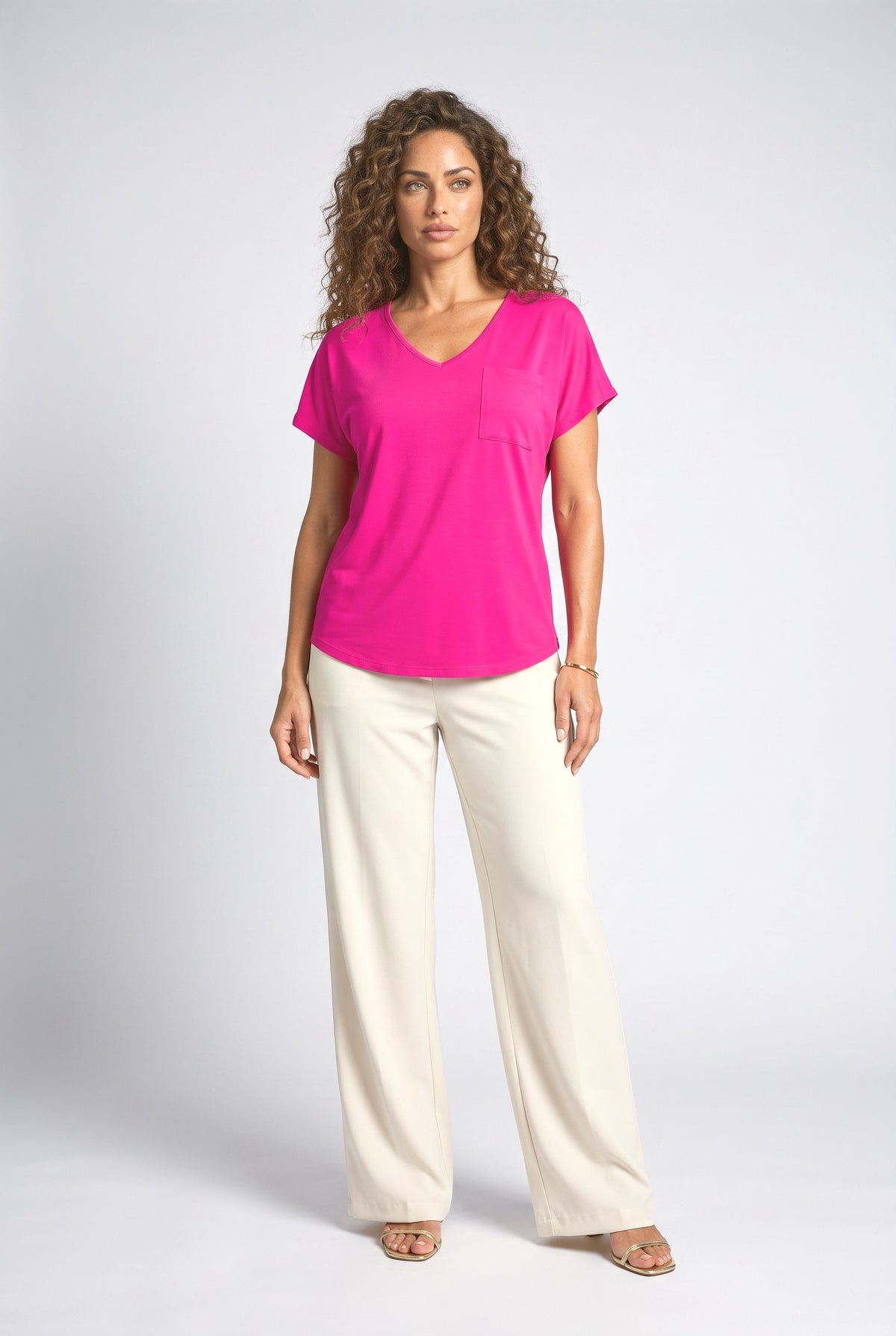 V-Neck T Shirt Women
