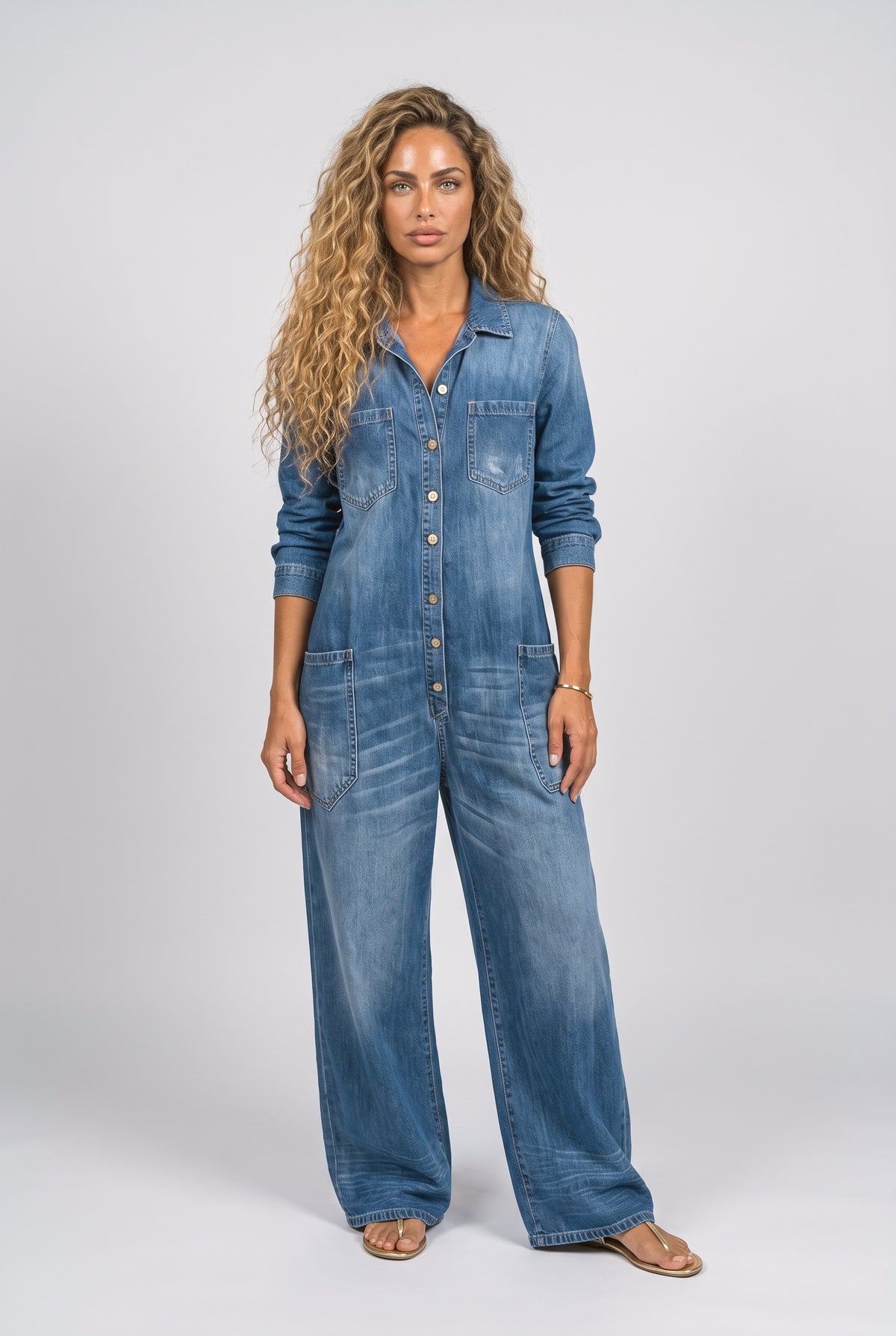 Denim Jumpsuit