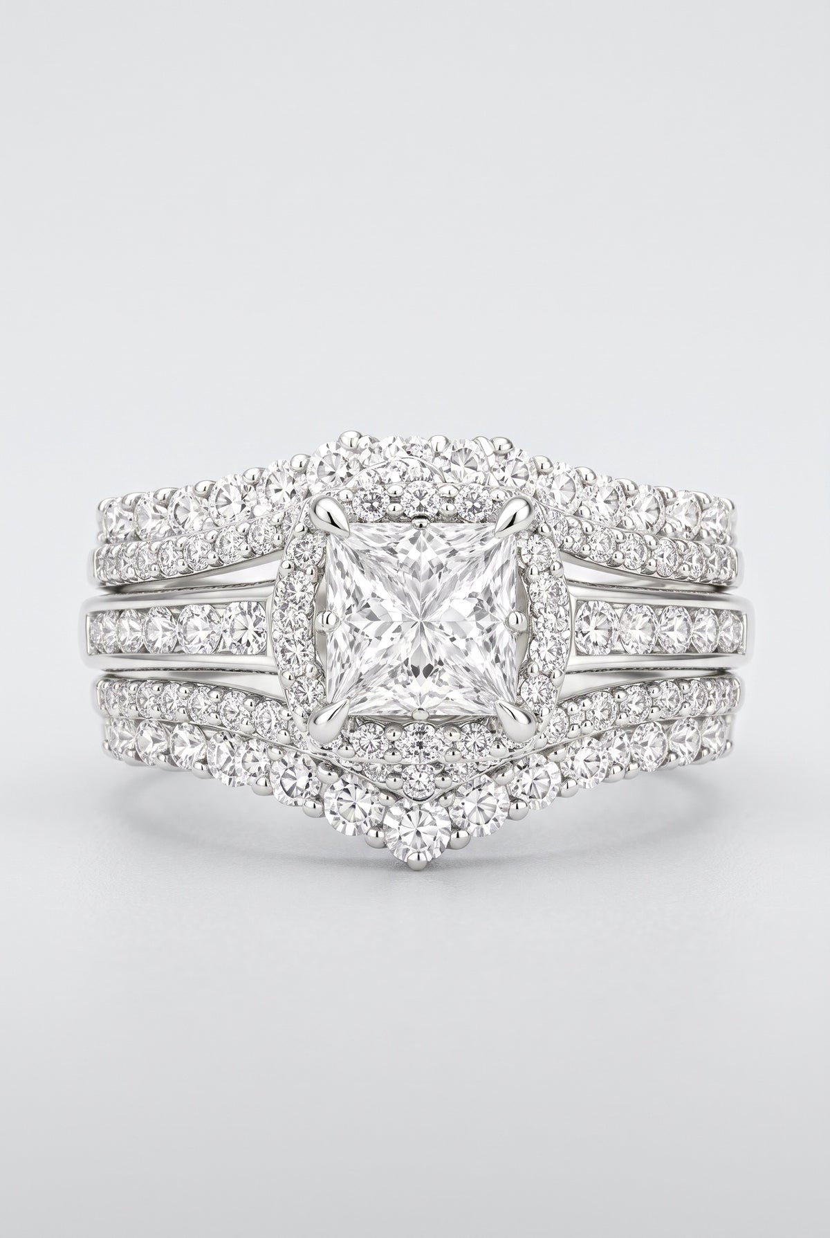 Silver Stackable Rings, Silver