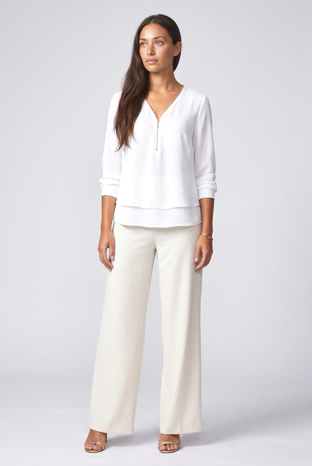 V-Neck Blouse