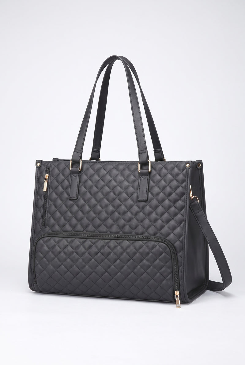 Black White Tote Bag